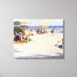 Long Beach (New Yorker Staat) (von E.H. Potthast) Leinwanddruck