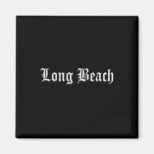 Long Beach Old English Vintag Rap Hip Hop Music S Magnet