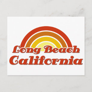 Long Beach Postkarte