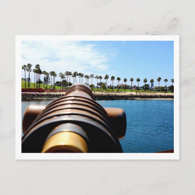 Long Beach Postkarte (Vorderseite)