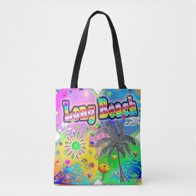 Long Beach Quadro Seasons Tote Bag (Vorderseite)