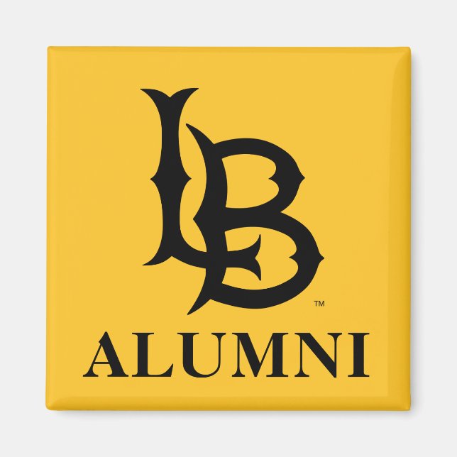 Long Beach Staat Alumni Magnet (Vorne)