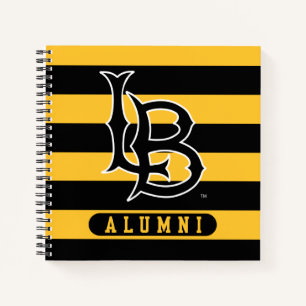 Long Beach Staat Alumni Streifen Notizbuch