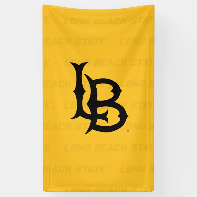 Long Beach Staat Banner (Vertikal)