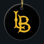 Long Beach Staat Logo Keramik Ornament<br><div class="desc">Karo aus diesen California Staat University Long Beach Designs! Zeigen Sie Ihren kalifornischen Staatsstolz mit diesen neuen Universitätsprodukten. Diese machen die perfekten Geschenke für den Long Beach Student, Alumni, Familie, Freund oder Fan in Ihrem Leben. Alle diese Zazzle Produkte sind mit Ihrem Namen, Klassenzimmer oder Club individuell einstellbar. Geh Long...</div>