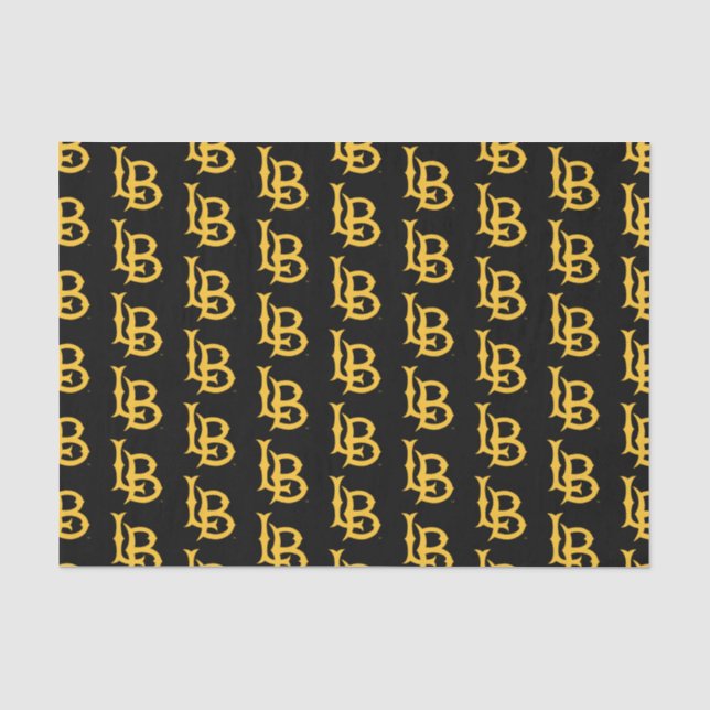 Long Beach Staat Logo Seidenpapier (Vorderseite)
