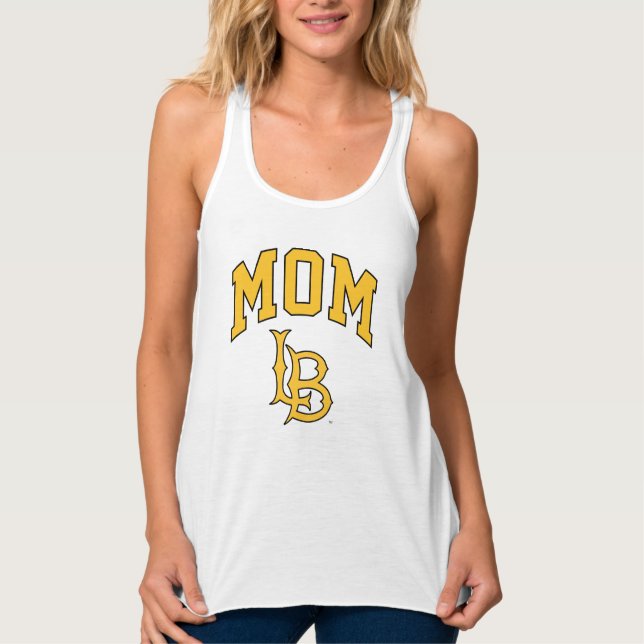 Long Beach Staat Mama Tank Top (Vorderseite)