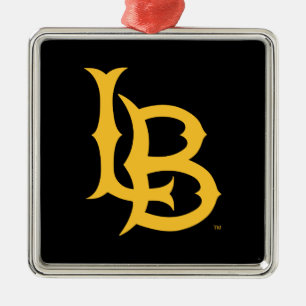 Long Beach State Logo Ornament Aus Metall