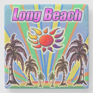 Long Beach Summer Liebe Untersetzer