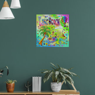 Long Beach Timeless Melody Poster