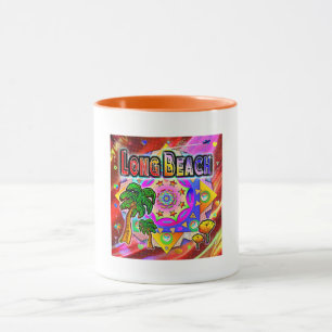 Long Beach Tropical Friends Tasse