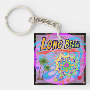Long Beach True Progress Schlüsselanhänger