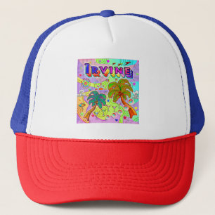 Long Beach Vacation Target Hat Truckerkappe