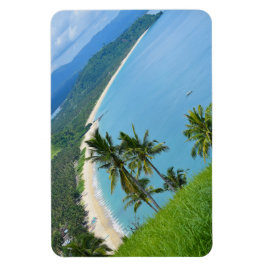 Long Beach von San Vicente Magnet