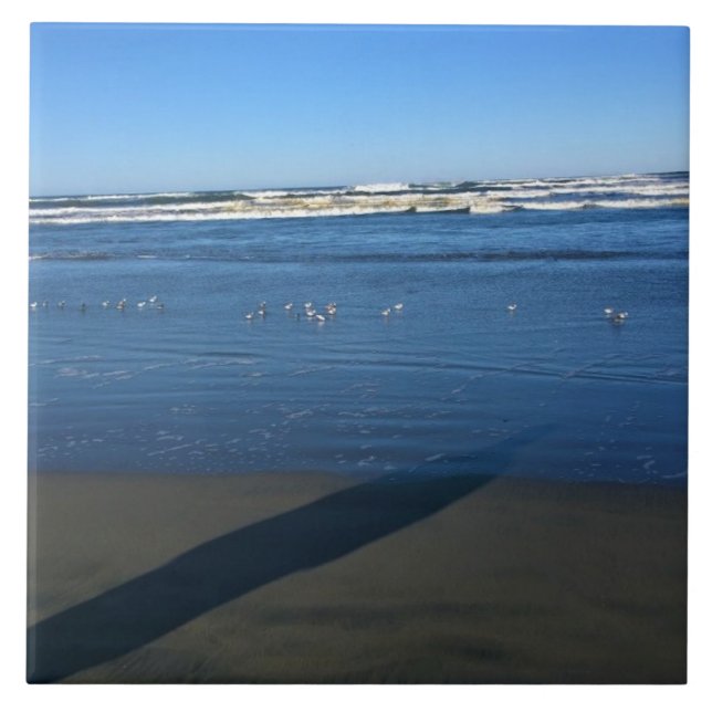 Long Beach, Washington Fliese (Vorderseite)