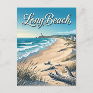 Long Beach, Washington Postkarte