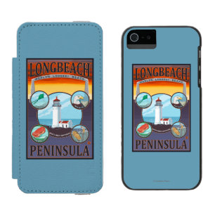 Long Beach, WashingtonTravel Incipio Watson™ iPhone 5 Geldbörsen Hülle