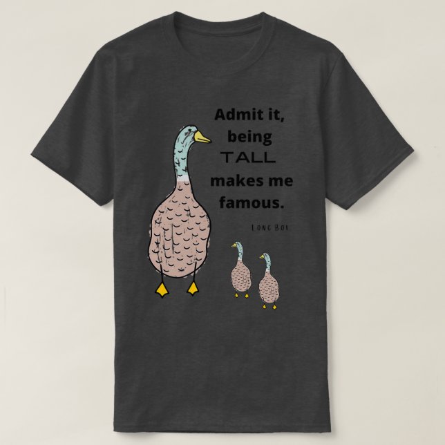 Long Boi Duck T-Shirt (Design vorne)
