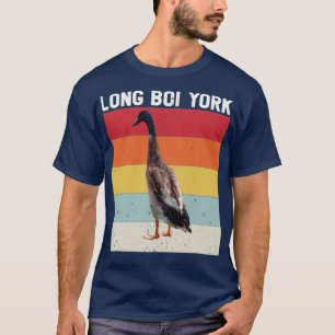 Long Boi York Retro Vintag T-Shirt
