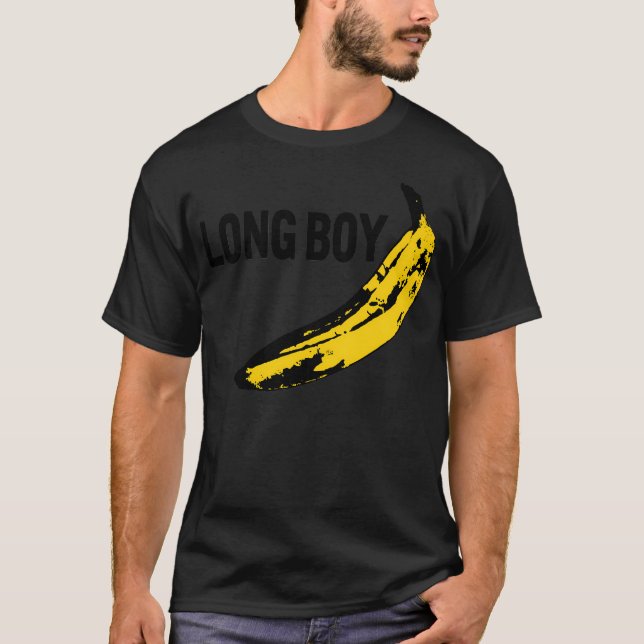 Long Boy - Banana- T-Shirt (Vorderseite)