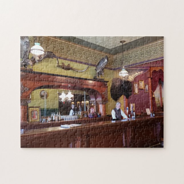 Long Branch Saloon, Boot Hill, Dodge City KS Puzzle (Horizontal)