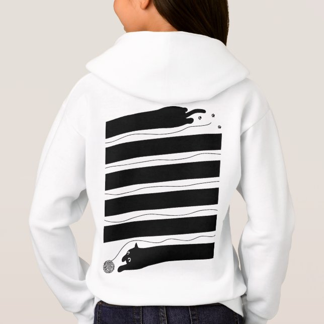 Long_Cat Hoodie (Rückseite)