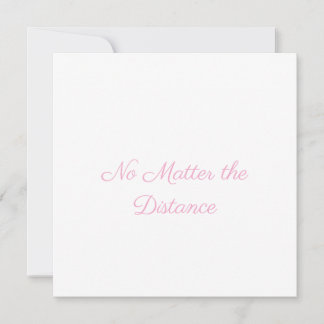 Long Distance Valentine's Day Card Karte