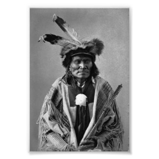 Long Fox-to-Can-has-Ka. Tachana, Yankton Sioux Fotodruck