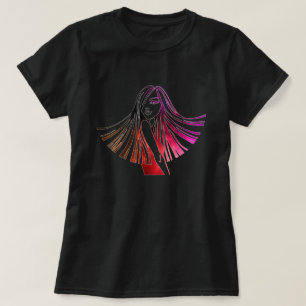Long Haired Beauty T - Shirt
