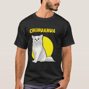 Long Haired White Chihuahua T-Shirt