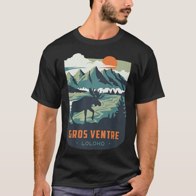 Long Honeymoon LOLOHO Dickbauch Wilderness T-Shirt (Vorderseite)