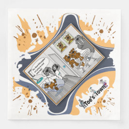 Long In The Tooth | Birthday Dinner Napkin Serviette