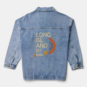 Long Island 1640 - Retro Sternexplosion (Creme & R Jeansjacke