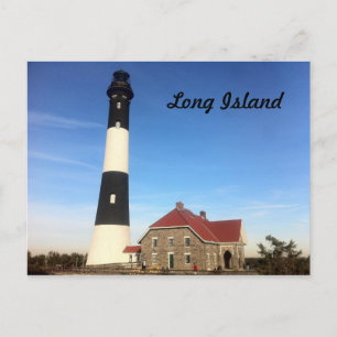 Long Island Lighthouse 3 Postkarte