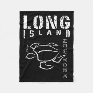 Long Island New York Souvenir Fleecedecke