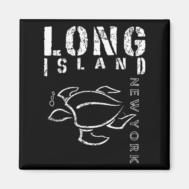 Long Island New York Souvenir Magnet (Vorne)