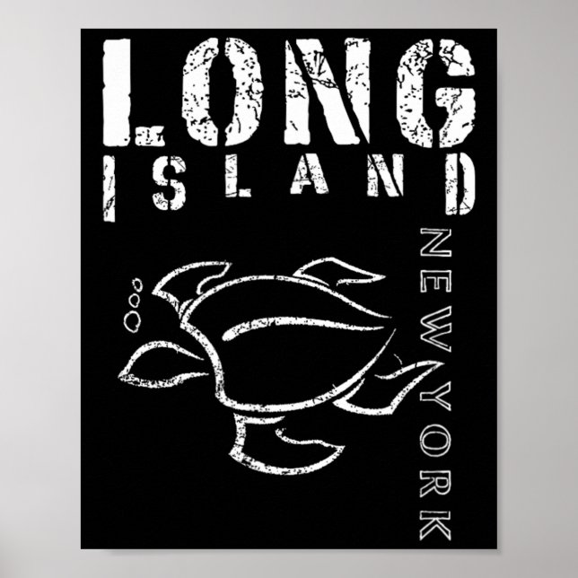 Long Island New York Souvenir Poster (Vorne)
