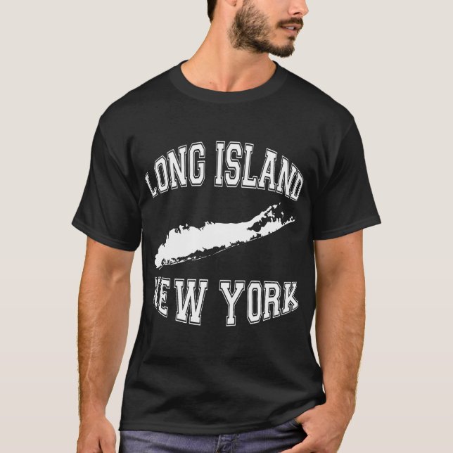 Long Island New York T - Shirt (Vorderseite)