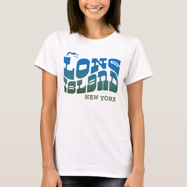 Long Island New York T-Shirt (Vorderseite)