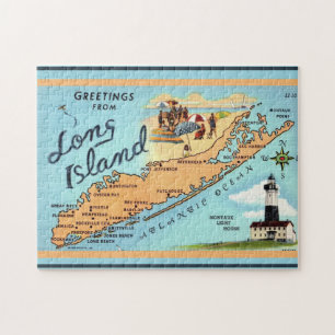 Long Island NY 11x14 Puzzle