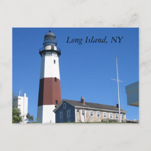Long Island, NY Postkarte