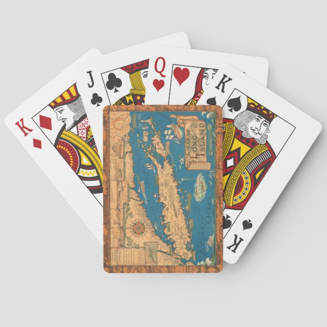 Long Island Playing Cards Spielkarten (Rückseite)