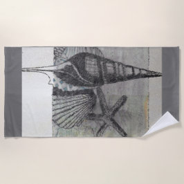 Long Island Seashells Strandtuch