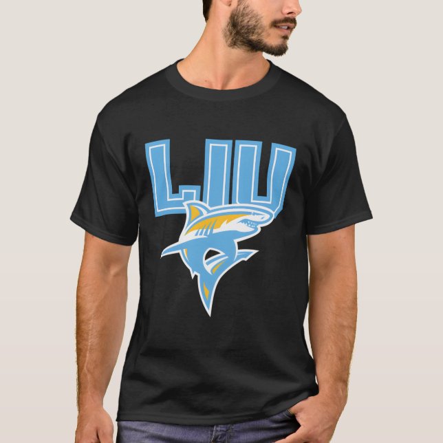 Long Island Sharks Liu Icon T-Shirt (Vorderseite)
