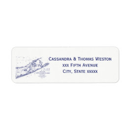 Long Island The Hamptons Map VC