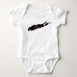Long Islandeingeborener onsie Baby Strampler