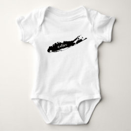 Long Islandeingeborener onsie Baby Strampler