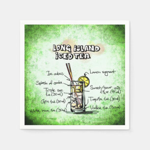 Long- Islandgefrorenes Serviette