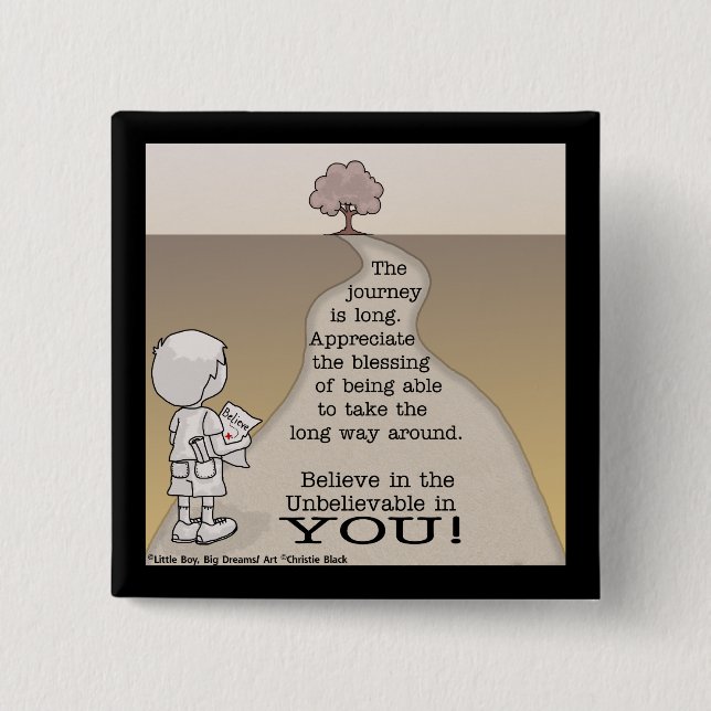 Long Journey Button (Vorderseite)