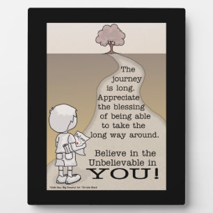 Long Journey Fotoplatte